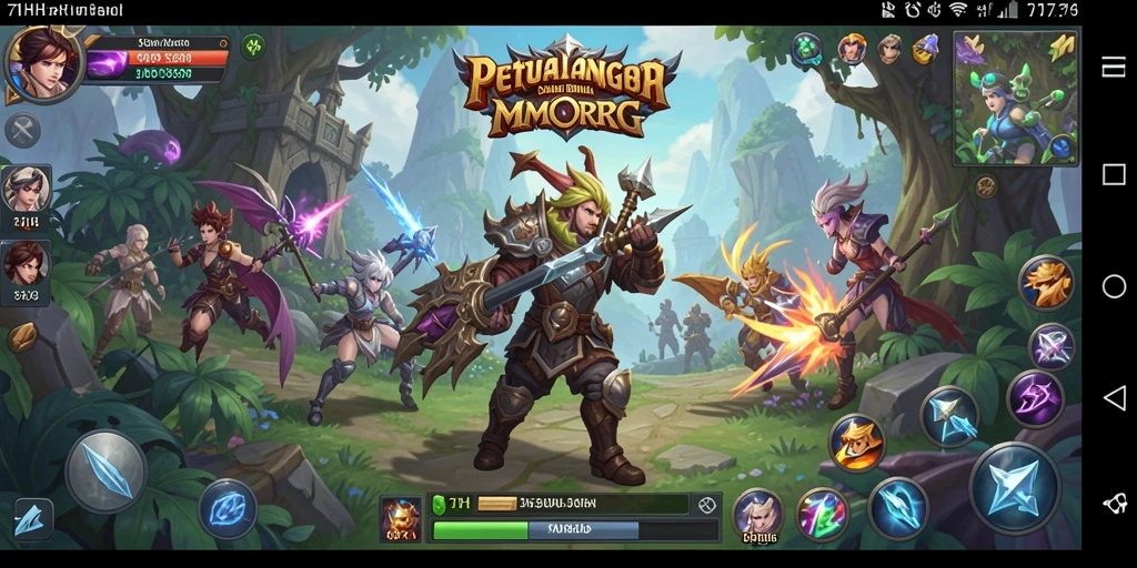 Tampilan gameplay 71H yang mengesankan dan penuh aksi.