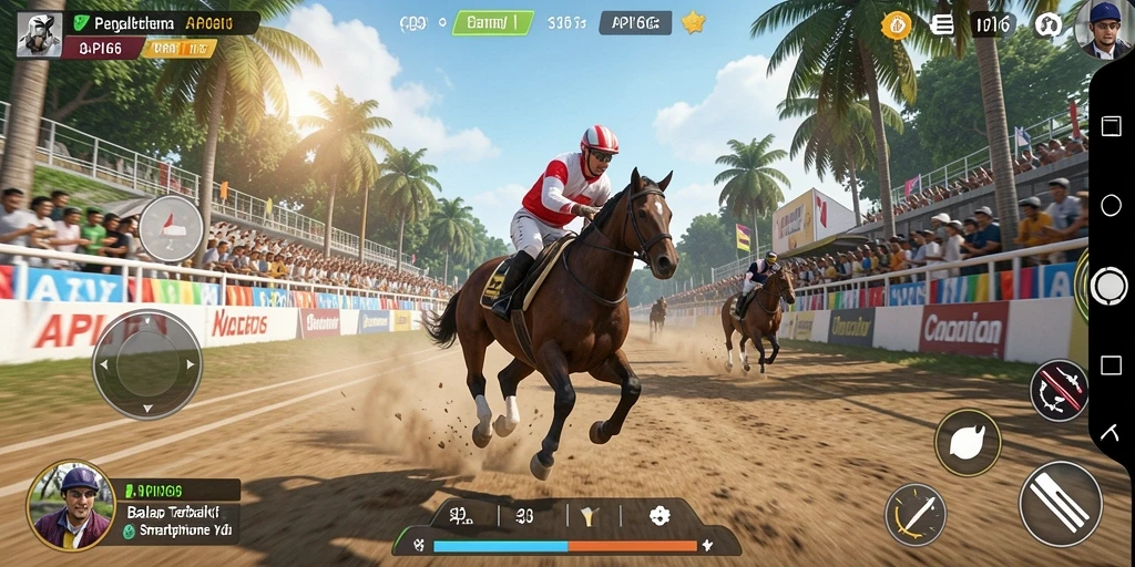 Gameplay mendebarkan di API66 dengan balapan seru dan grafis menakjubkan.