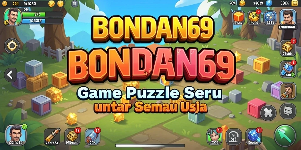 Tampilan gameplay BONDAN69 yang menampilkan puzzle menantang.