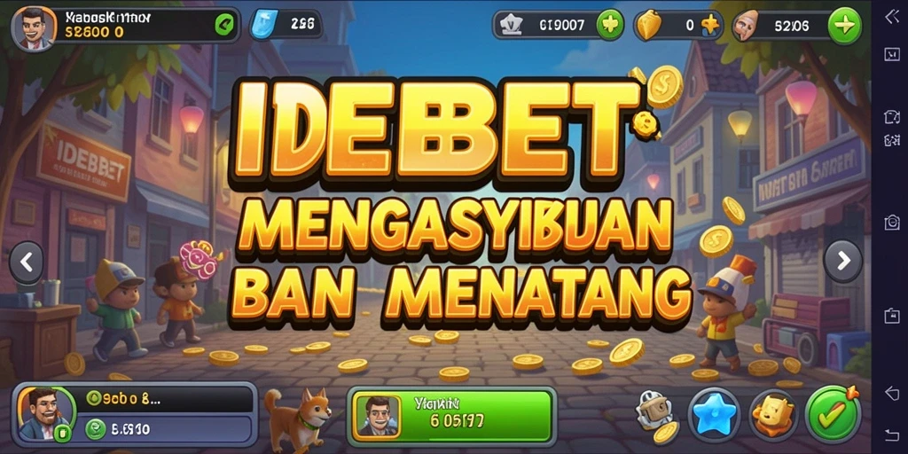 Tampilan gameplay IDEBET yang menarik dan interaktif.