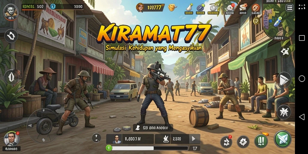 Gambaran gameplay mendalam KRAMAT77 yang penuh interaksi.
