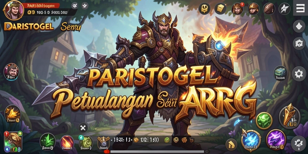 Tampilan gameplay seru dalam PARISTOGEL dengan pertarungan yang mendebarkan.