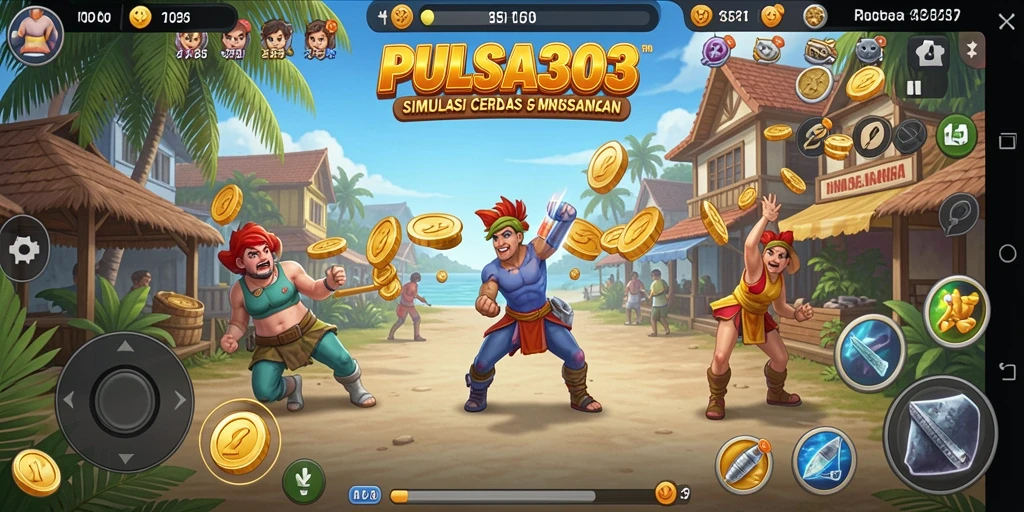 Tampilan gameplay <strong>PULSA303</strong> yang menarik dan interaktif saat bermain.