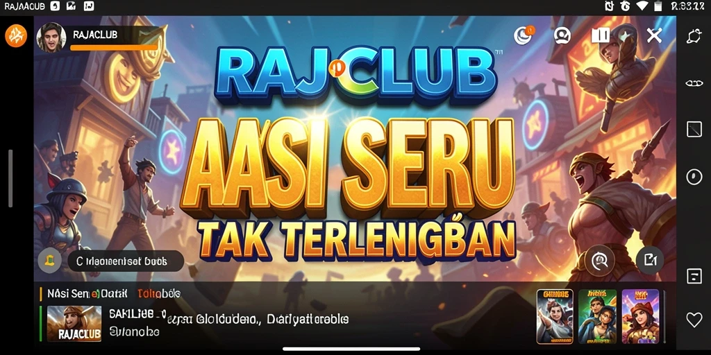 Tampilan seru dari gameplay <strong>RAJACLUB</strong> yang penuh aksi.