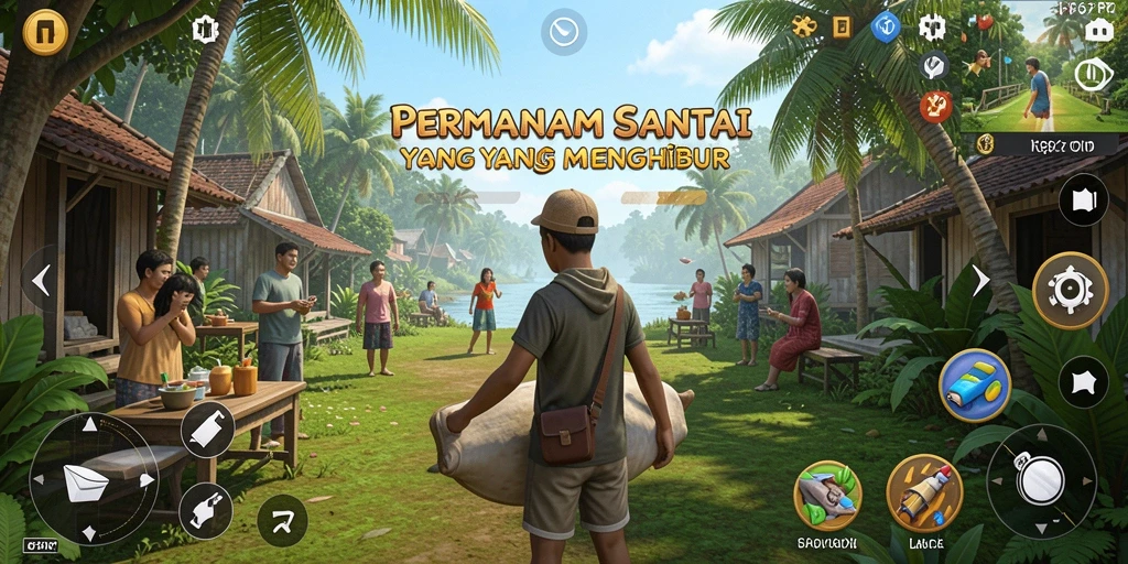 Screenshot gameplay menampilkan aksi seru RP62RP yang menghibur.