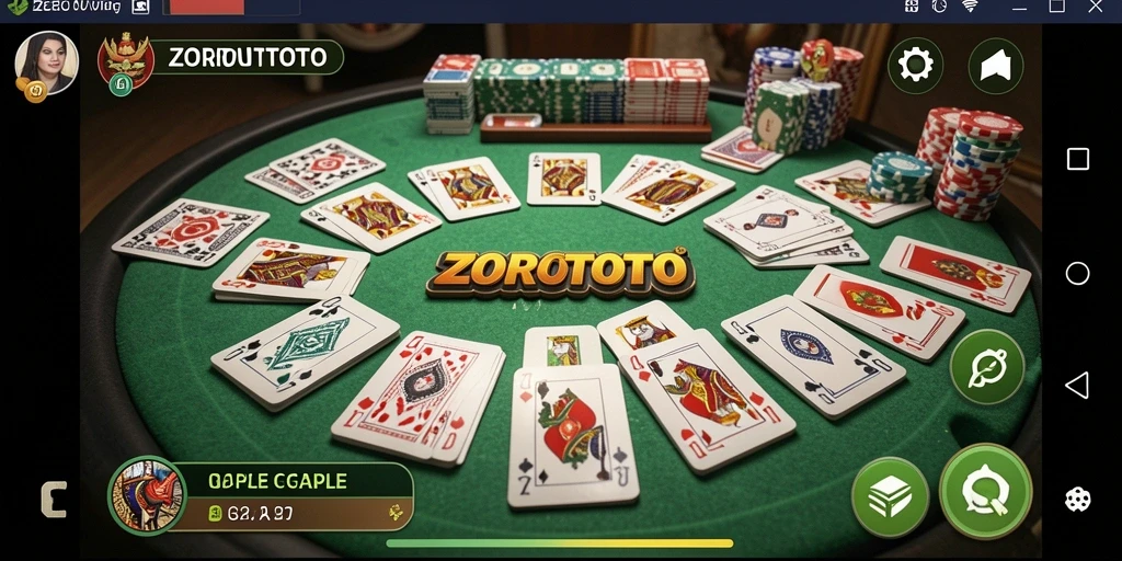 Screenshot gameplay ZOROTOTO yang seru dan interaktif.